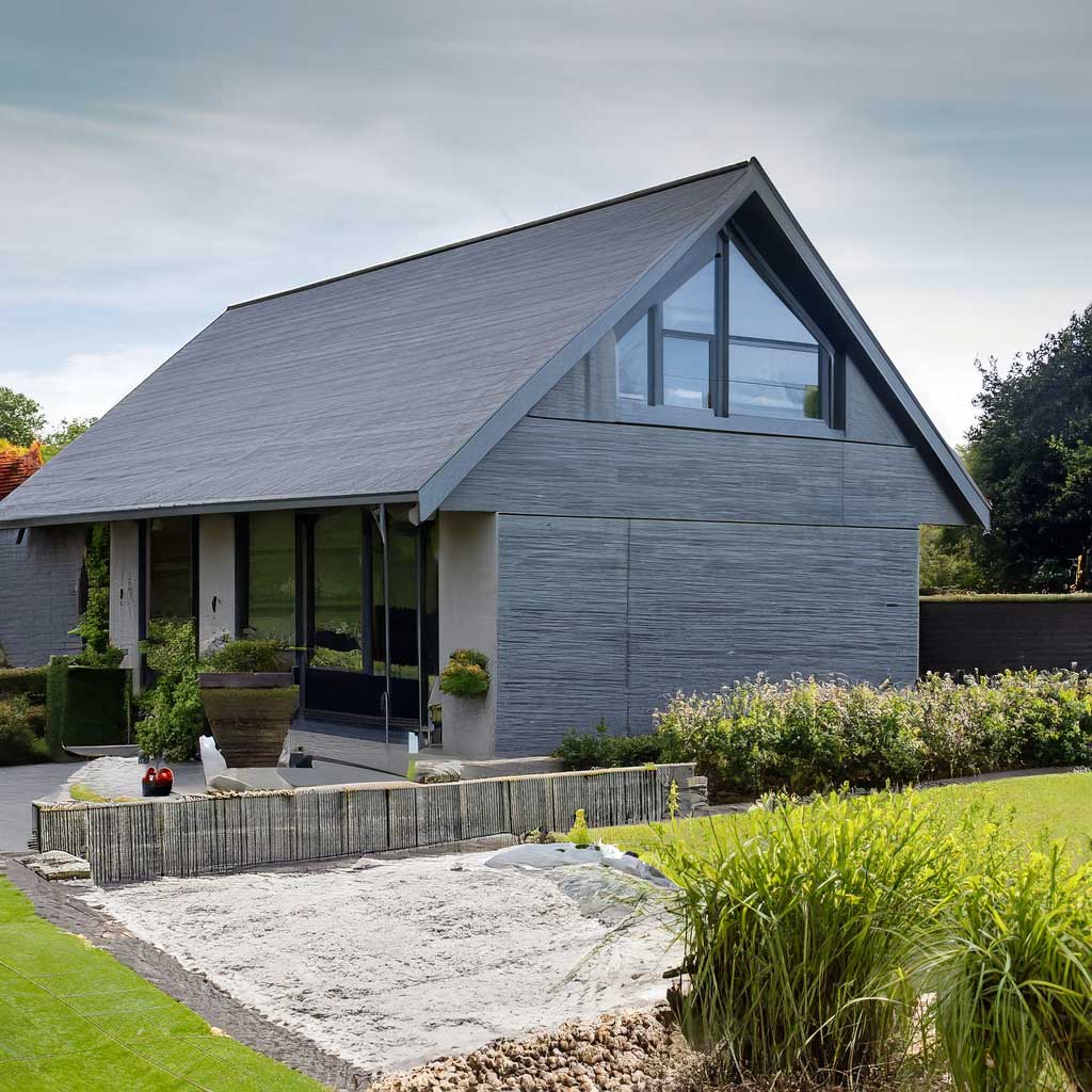 modern Barndominium home by The Listed Home